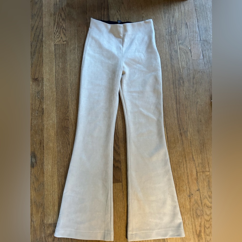 Suede dress pants, perfect for a night out!